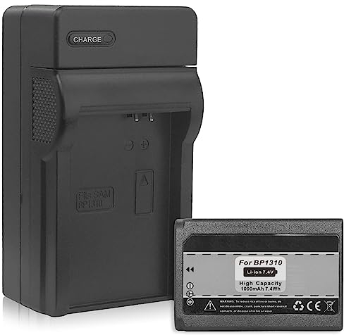 Batterie + Chargeur (Auto/Secteur) pour Samsung ED-BP1310 / NX5, NX10, NX11, NX20, NX100