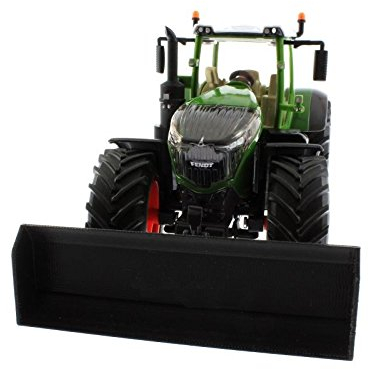 Schiebeschild für Siku Traktoren mit Frontdreieck 1:32 (Schwarz)