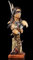 Indianer Büste - Indianer Figur mit Tomahawk
