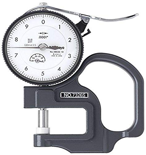 Mitutoyo 7326S quadrante calibro di spessore 0-0,1 cm, gamma