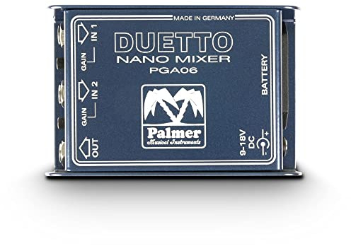 Palmer DUETTO Gitarren und Line Summierer