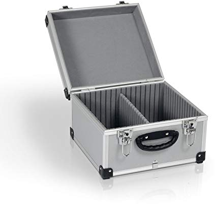 Varo 127.064UK Aluminium CD Carry Case Tool Box - Silver