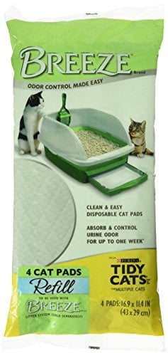 Tidy Cats Breeze Katzenunterlagen, 4 Stück