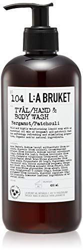 L:a Bruket No.104 Flüssigseife, Bergamot / Patchouli, 1er Pack (1 x 450 ml)