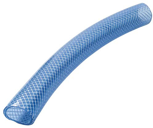 Durchsichtiger, verstärkter Schlauch von Cap Vert, 25 m, Ø 19 x 26 mm.