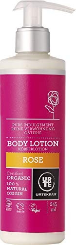 Urtekram Rose Body Lotion with pump 245ml X 2 (Pack of 2)