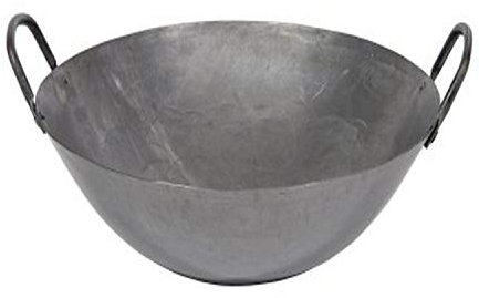 Town Food Service 16 Inch Steel Cantonese Style Wok
