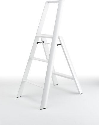 Escabeau LUCANO 3 marches Blanc (META_94011.White)
