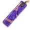 Pendentif Pendant en Murano Verre Baguette Bastone océan Bleu foncé