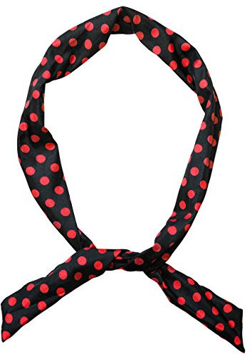 SoulCats 1 Haarband viele Styles!-Polkadots Rockabilly Schleife Punkte Streifen rot Weiss Marine pink, Modell: schwarz/rot