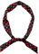 SoulCats 1 Haarband viele Styles!-Polkadots Rockabilly Schleife Punkte Streifen rot Weiss Marine pink, Modell: schwarz/rot