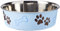 Loving Pets Stainless Steel Bella Dog Bowl Non-Slip Dishwasher Safe & Bacteria Resistant Metallic Pet Dish - Murano Blue - X-Large (1.8 Litre)