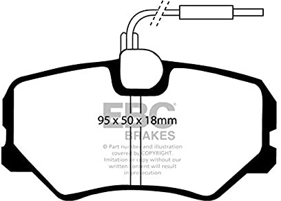 EBC Brakes DP4687R Yellow stuff Brake Pads