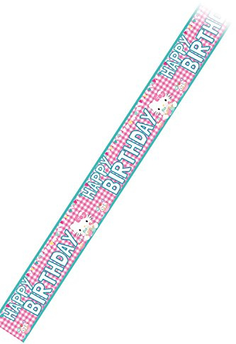 Hello Kitty 12.5 x 365cm Foil Banner