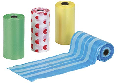 Kerbl Pet Kotbeutel 4 Rollen à 20 Beutel, bunt
