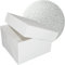 Culpitt 12 Round Silver Cake Drum Board & White Box Combo, 12 Inch Square Box and Matching Cake Circle Set For Transport