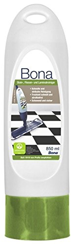 Bona - Bidón de Repuesto para mopa pulverizadora, Limpiador de Piedra, Azulejos y Laminado., 850 ml