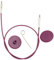 KnitPro Options Seil für Nadeln mit 120 cm Länge, Violett