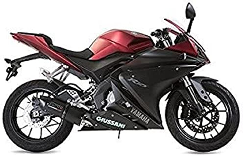 GPR Auspuff für Yamaha MT 125 2014/17 Anlage komplett geprüft und katalysiert Serie Furore schwarz