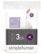 simplehuman Code K Plastic Custom Fit Bin Liner, White