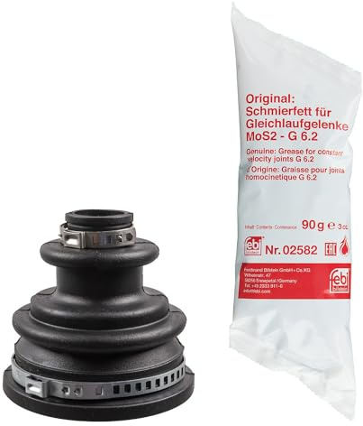 febi bilstein 10400 Achsmanschettensatz, 1 Stück | Kompatibel mit: RENAULT 19 I, 19 I Chamade, 19 II, 19 II Chamade