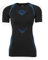 Kempa Erwachsene Bekleidung Teamsport Attitude Pro Shortsleeve Damen T-Shirt, schwarz/kempablau, XL/2XL