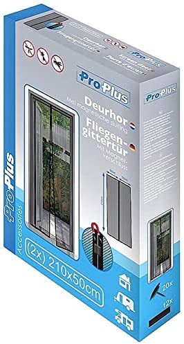 ProPlus Fly Screen Door Magnetic Closure, Caravan Door Fly Net Curtain