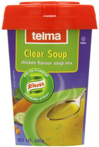 Telma Stock Powder 400g- Perfect for Chicken Soup, Casseroles, Sauces, Gravies and More- Authentic Savoury Bone Broth Taste- Kosher Certified Chicken Powder Soup Mix