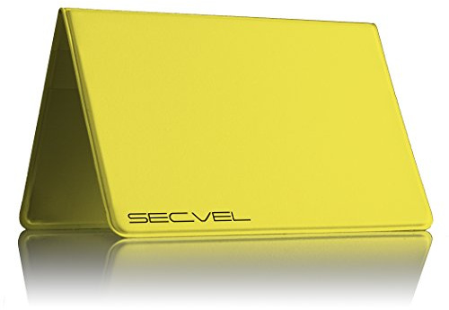 SECVEL TÜV Tested and Patented Protective Cover Protection for 4 Cards Yell | RFID NFC Blocker | Magnetic Field Shielding | Jammers for Credit Card, EC Card, Identity Card | 100% Active Protection