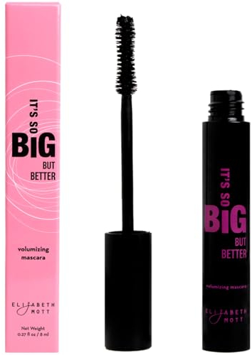 It's So BIG Volumengebende Wimperntusche (Schwarz) von Elizabeth Mott Inhalt: 10 ml. Tierversuchsfrei.