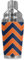 Mugzie® brand Cocktail Shaker with Insulated Wetsuit Cover - Broncos Football Colors Chevron