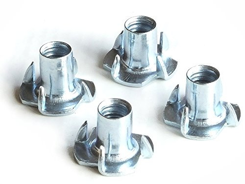 Ricable Custom SM8 (Kit 4 pz) - Inserto a Ragno Zincato per viti con filetto M8