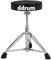 ddrum RXDP RX Serie Double Bass Drum Pedal Swivel Throne Chrom/Schwarz