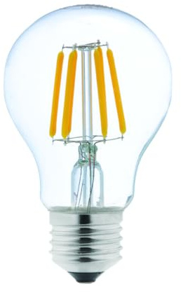 Lyveco ES Clear LED GLS 8 Watt Filament 880 Lumens 2700K