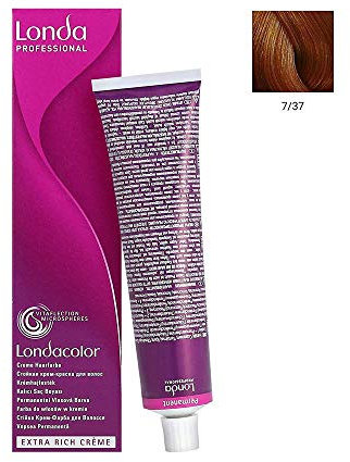 Londa Londacolor Creme Haarfarbe 7/ 37 mittelblond-gold-braun