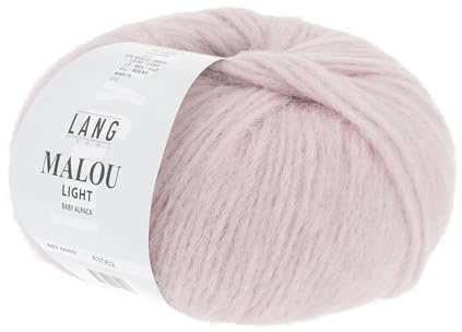 Lang Malou Light Baby Alpaca Wolle (09 - Rosa)