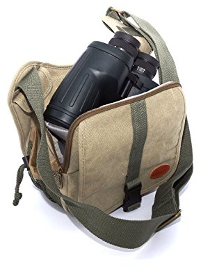 gepolsterte Fernglastasche Fernglas Schultertasche, Tasche für Fernglas und Kamera Schulterbag, 440051