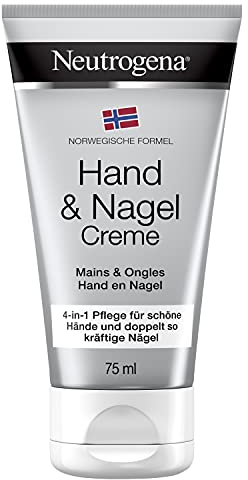Neutrogena Norwegische Formel Handcreme, 4-in-1 Hand- und Nagelpflege, mit Panthenol, 75ml