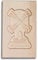 HOFMEISTER® Spekulatius-Form, 100% Made in Germany, plastikfrei backen, Motiv Mühle, Springerle-Formen für Kekse mit Motiv, Plätzchen-Ausstecher, Holz-Model-Backform, 8cm, aus Holz