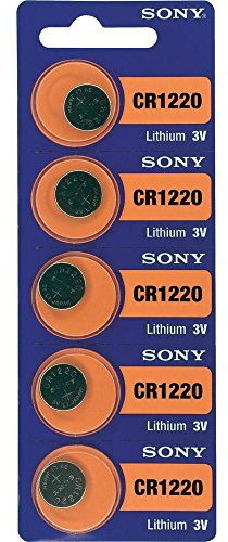 Sony 5 x CR1220 – Batterien nicht wiederaufladbar (Lithium, Knopf/Ecke, 3 V)