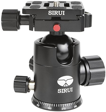 Sirui G-20X Testa del treppiede Testa a sfera professionale con capacità di 20 kg (G-20X)