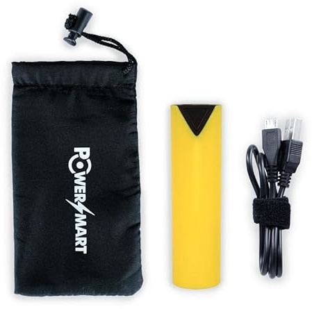 PowerSmart® Gelb Portable Akku Ladegerät 3400mAh Power Bank für Camcorder, Smartphone, PDA