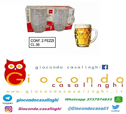 CoK SPAIN BROCCA Birra Vetro CONF. 2 Pezzi. CL.56