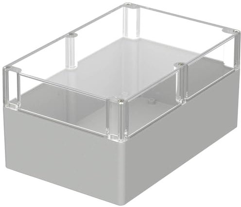 Bopla EUROMAS M 243 G 02243100 Industrie-Gehäuse 240 x 160 x 120 Polycarbonat Lichtgrau (RAL 7035) 1 St.