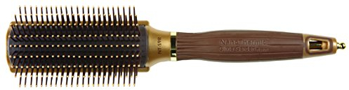 Olivia Garden Haarbürste NanoThermic 15708, Styler Bürste, 9-reihig