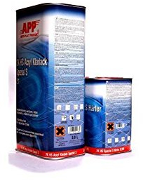 APP 2K HS ACRYL KLARLACK SPEZIAL S (KRATZFEST) 5L + 2.5 HÄRTER (Normal) 020110N