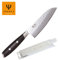 Yaxell Tsuchimon Couteau Santoku Lame 12,5 cm forgé avec prymo. de® Protection
