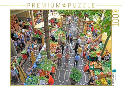 CALVENDO Puzzle Bauernmarkt | 1000 Teile Lege-Größe 64 x 48 cm Foto-Puzzle für glückliche Stunden
