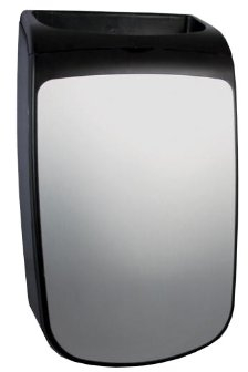 ALLCARE 5740 PlastiQline Exclusive Abfallbehälter Kunststoff Rostfreier Stahl/ABS, offen, 25 L