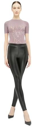 Wolford Damen Estella Leggings Strumpfhose, Schwarz (Black 7005), Small (Herstellergröße: 36)
